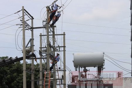 Suspensión del servicio de energía eléctrica este domingo en municipios del norte de Casanare y Yopal