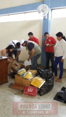 Kits contra incendios entregó Corporinoquia al municipio de Puerto Rondón