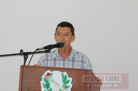 Hugoberto Huertas presidente del comité regional de la cadena cárnica Bovina en Casanare