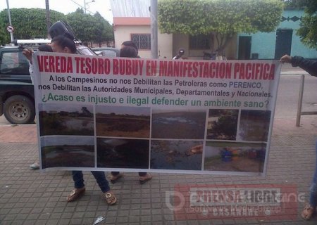 Denuncian a Perenco por cortarle el gas a comunidad que protesta en Aguazul