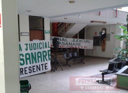 Rama Judicial de Casanare marcha hoy en adhesión a paro nacional por crisis presupuestal para la descongestión