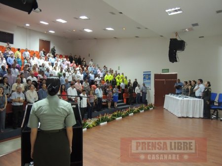 Policía lanzó Frente de Seguridad Empresarial en Casanare