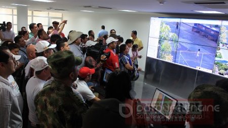 Entraron a operar 43 nuevas cámaras de seguridad en Yopal