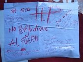 Mensajes intimidatorios y destrucción de publicidad denuncian promotores de la Revocatoria del Alcalde de Paz de Ariporo 