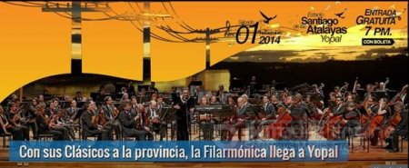 Orquesta Filarmónica de Bogotá se presenta hoy en Yopal  