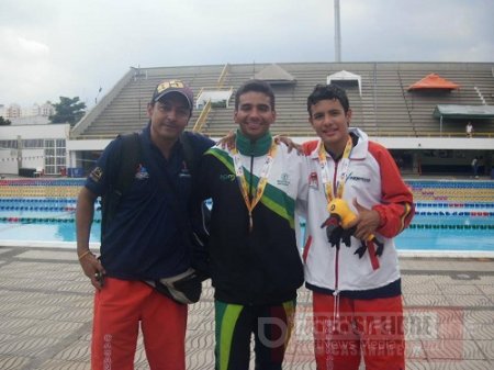Nadador casanareño Kevin Stiven Buitrago medallista en Juegos Sudamericanos de Sordos en Brasil