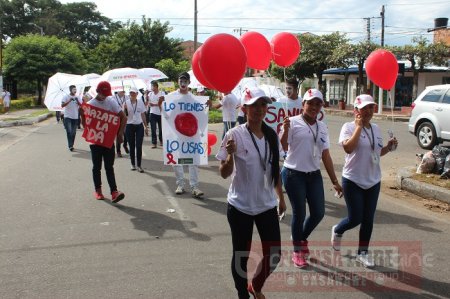 En Yopal se realizó primera marcha de Prevención del VIH 