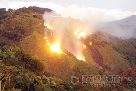IDEAM declaró alerta naranja por incendios forestales para el departamento de Casanare