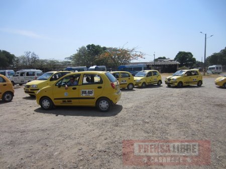 Gremio de Taxistas de Yopal en crisis por falta GNV. Anuncian protestas