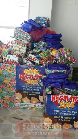 Inicia entrega de regalos navideños por parte de la Gobernación de Casanare