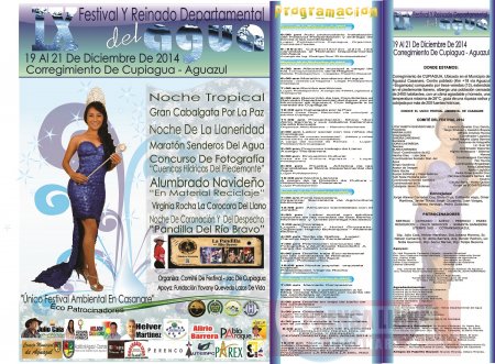 Este fin de semana IX festival y reinado departamental del agua en el corregimiento de Cupiagua
