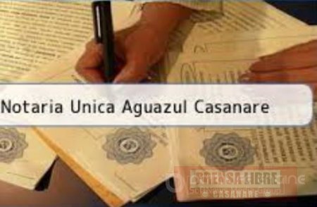 Superintendencia de Notariado y Registro tercia en pulso por la notaria de Aguazul