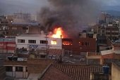 Incendio en Sogamoso dejó cuantiosas pérdidas 