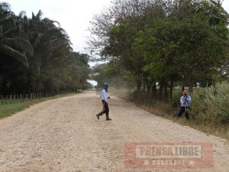 Inició pavimentación en el tramo Pozo Petrolero - Trinidad