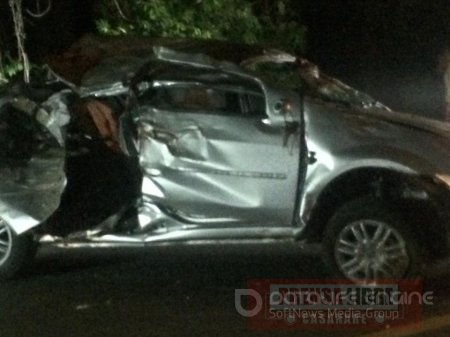Dos personas murieron y dos más resultaron heridas en accidente de tránsito en la vía Aguazul - Yopal