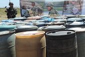 Ejército Nacional incautó gasolina y armas en el Vichada  