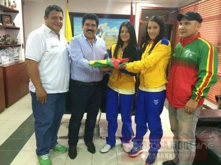 Taekwondistas casanareñas Yudy Pérez y Jeimy Cárdenas pelean cupo a Juegos Panamericanos