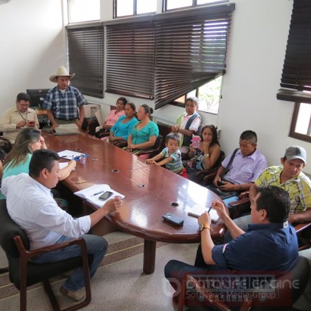 Dirigentes comunales del Corregimiento El Morro y Quebradaseca se reunieron con Alcalde (e) de Yopal 