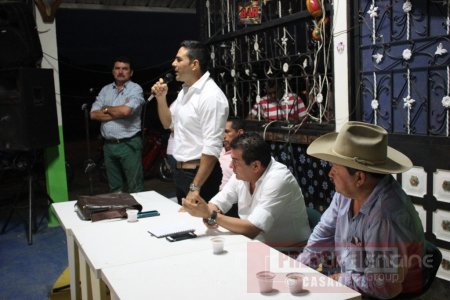 Corregimiento de La Chaparrera recibió visita del Alcalde de Yopal