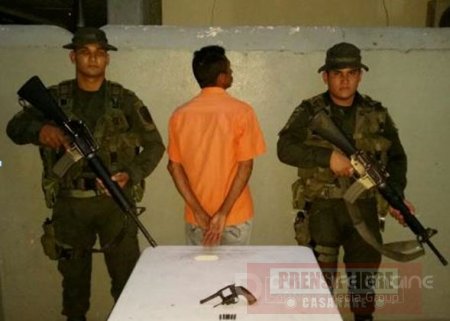 Dos capturas en las últimas horas en Casanare por porte ilegal de armas