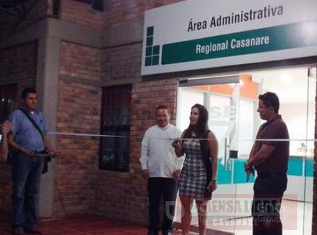 Sena Casanare estrenó área administrativa