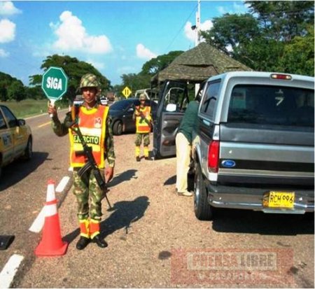 Ejército desplegará dispositivo de seguridad en las vías durante Semana Santa 