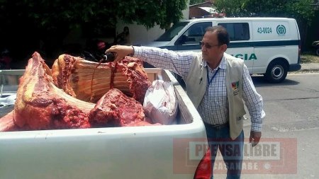 Alcaldía de Aguazul se defendió ante polémica por incautación de carne