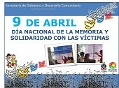 Casanare conmemora hoy el Día Nacional para la Memoria y Solidaridad con las Víctimas del Conflicto