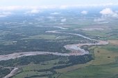 Río Tocaría amenaza importante carretera del Corregimiento de La Chaparrera