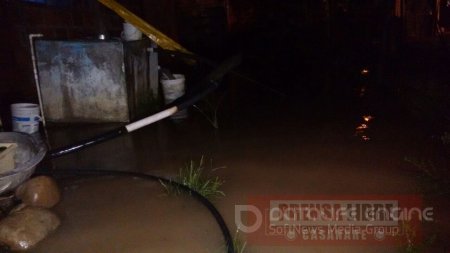 12 familias afectadas por aguacero en Tilodirán