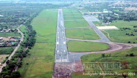 Directivos de la Aeronáutica Civil colombiana evaluaron en Yopal compromisos con  el aeropuerto El Alcaraván
