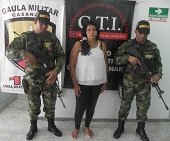 Capturadas dos mujeres en Aguazul acusadas de extorsiones a finqueros 