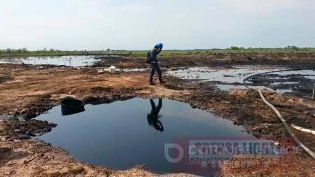 Escandalosa contaminación en Aguazul por parte de Planta de residuos petroleros peligrosos