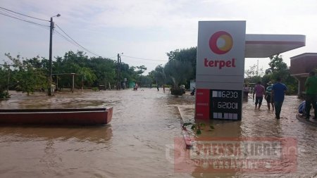 Alerta roja en Arauca por crecientes de varios afluentes