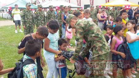 Ejército Nacional comprometido con causas sociales en Yopal y Tauramena 