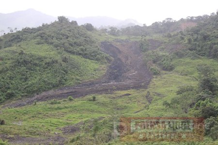 Medidas especiales por deslizamientos en Labranzagrande sugirió autoridad ambiental
