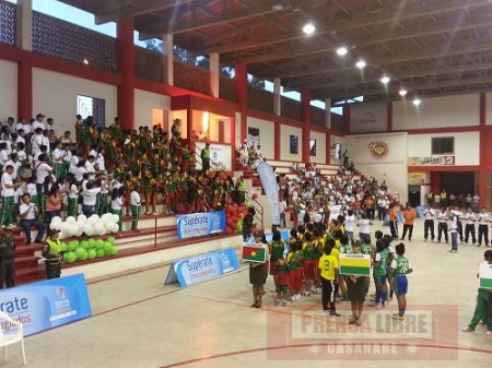 Yopal será sede por segundo año consecutivo de la fase regional de los Juegos Supérate Intercolegiados