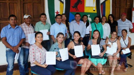 Se posesionaron 12 nuevos funcionarios en la Alcaldía de Orocué