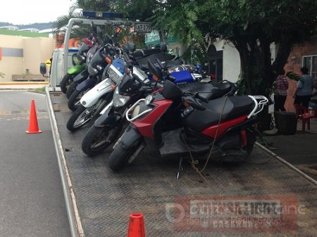 Más de 100 motocicletas fueron inmovilizadas por no respetar restricción en Yopal