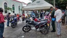 En Arauca Policía Nacional realiza campaña de marcación de motos gratuita