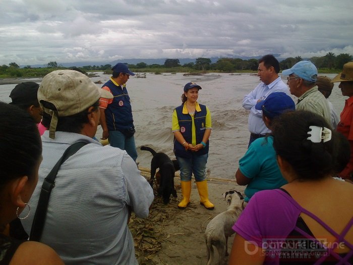 Iniciaron obras de protección sobre el río Cravo Sur en la vereda La Manga de Yopal