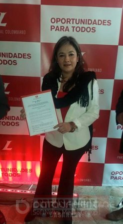 Partido Liberal entregó Aval a Lilian Fernanda Salcedo como candidata a la Gobernación de Casanare
