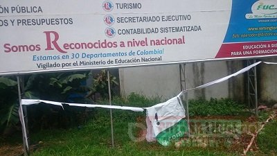 Carlos Fredy Mejía denunció vandalismo contra su campaña