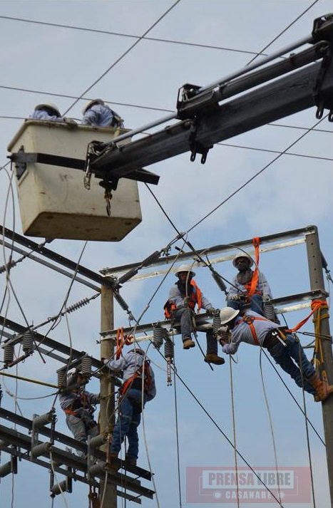 Por mantenimiento eléctrico en la vereda Sirivana habrá suspensión temporal del servicio este viernes