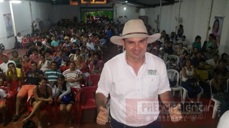 Imparable y sin límites Carlos Fredy Mejía recorre barrios y veredas en Yopal Lo Hacemos Todos 