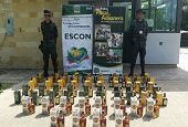 En Arauca la Policía incautó licor de contrabando 