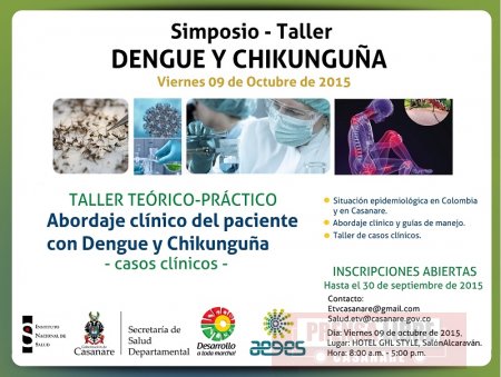 9 de octubre simposio - taller en Dengue y Chikungunya