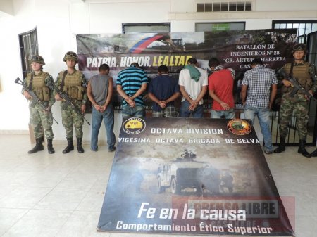 Ejército capturó integrantes del bloque libertadores del Vichada. Figuran 2 venezolanos
