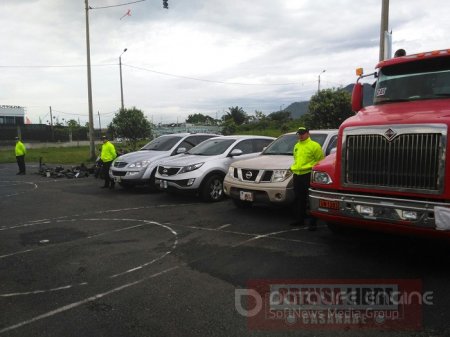 En  Villavicencio Policía recuperó 5 automóviles y 5 motocicletas