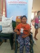 Entrega en municipios casanareños de complementos nutricionales  para personas con discapacidad